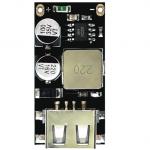 โมดูลแปลงไฟ 6-32V เป็น 5V กระแสสูงสุด 3.4A แบบ USB รองรับ QC2.0 QC3.0 Fast Charger