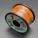สายไฟอ่อน 24AWG UL1007 100ft สีส้ม
