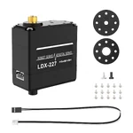 Hiwonder LDX-227 Full Metal Gear Digital Servo with Dual Ball Bearing for Robot(Control Angle 270) - with Bracket