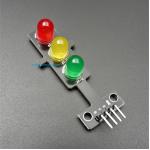 LED Module 3 traffic light หลอดไฟ LED ขนาดใหญ่ 8mm 3 สี แบบไฟจราจร