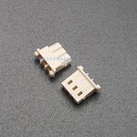 Connector Housing, Friction Lock, Mini-SPOX 5264, Receptacle, 3 Ways, 2.5 mm, 5263 Crimp Terminal