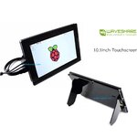 [ยี่ห้อ Waveshare] จอ 10.1inch Capacitive Touch Screen LCD (B) with Case, 1280×800, HDMI, IPS Screen, Low Power for Raspberry Pi and Nvidia