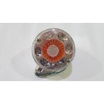 ไฟกิ๊กก๊อก 2 หน้าดวงเล็ก ไม่มีหมวก สีส้ม 3x3" (หลอด LED เขียว)