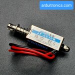 กลอนไฟฟ้า กลอนลิ้นชักไฟฟ้า Push-Pull Frame Type DC Electromagnet รุ่น JF-0530B 6V