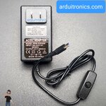 Power Adapter 5V 4A for NVIDIA Jetson Nano Type-C For Jetson Nano 2GB Raspberry Pi 4B พร้อมสวิตซ์