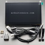 7 inch Raspberry Pi HDMI IPS Display HD 1024x600 Driver-free USB Multi-point Capacitive Touch Computer Secondary Screen