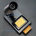 ที่วางหัวแร้ง แบบที่ 4 มาพร้อมกับฟลักซ์น้ำยาประสานและฟองน้ำ