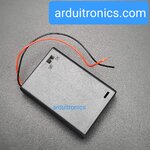 Battery Box รางถ่าน 3 ก้อน AA 4.5V (ก้อนละ 1.5V) แบบมีฝาปิด และมีสวิทช์เปิดปิด