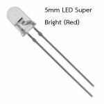 LED Super Bright (Red) - 5mm Long Pins