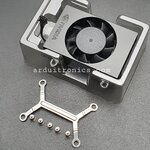 Aluminum Heatsink with built-in Fan and Housing for Orin NVIDIA