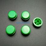 สีเขียว B3F Tactile Switch Cap Round Button Cap 12x12x7.3mm แพค 5 ตัว