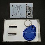 โมดูล RFID NFC 13.56Mhz CLRC663 RC663 full protocol NFC IC card read and write PCB สีขาว