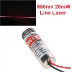 Adjustable Laser Tube 650nm 20mW - Line Laser (แสงตกบนฉากเป็นเส้นตรงปรับความหนาเส้นได้)