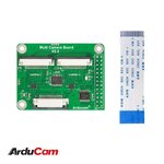 Arducam Multi Camera Adapter Module V2.2 for Rasperry Pi Camera Module 3 12MP IMX708 / 5MP OV5647 / 8MP IMX219 / 12MP IMX477 Cameras