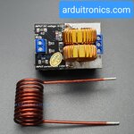 เครื่องเหนี่ยวนำความร้อนโลหะแบบไร้สัมผัส Induction Heater Mini ZVS no-tap Finished Product