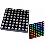 LED Dot Matrix 8x8 Full Color RGB ขนาด 60mm x 60mm (Common Anode)