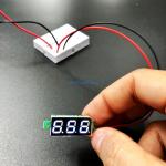 0.28" Digital DC volt meter 2.4-30V โวลต์มิเตอร์ 2.4-30V ขนาด 0.28 นิ้ว (สีขาว)