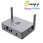 กล่องโลหะพิเศษ สำหรับ Orange Pi 5 Plus Development Board (Aluminium Alloy Shell) พร้อมเสาอากาศ