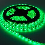 ไฟเส้น LED 5050 12V กันน้ำ สีเขียว Green 5เมตร 60 LED/meter