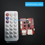Bluetooth 4.1 MP3 Decoder Module with TF Card Socket + Free IR Remote Controller