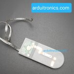 Battery Box รางถ่านกระดุม CR2032 สีใส แบบมีไฟกระพริบ ใส่ได้ 2 ก้อน 6V (ก้อนละ 3V)