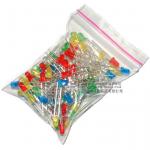 3mm LED Pack (white, red, green, blue, yellow) 20 each