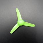 ใบพัด ขนาด 80mm สำหรับมอเตอร์ขนาดเล็ก (สีเขียว)