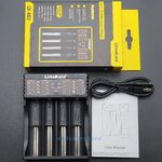 เครื่องชาร์จถ่าน Liitokala Lii402 10440 / 14500 / 18650 3.7V 4ก้อน