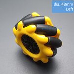 Mecanum Wheel 48mm [Left] Omni-directional Smart Robot Car