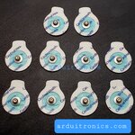 Disposable Surface EMG/ECG/EKG Electrode - 24mm (10 pack) (คุณภาพสูง นำเข้าจาก Sparkfun, USA)