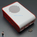 Raspberry Pi 4B Case (White & Red Color) สีขาวแดง