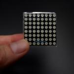 3mm LED Dot Matrix 8x8 Red Color ขนาด 32mm x 32mm (Common Anode) 1088BS