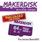 64GB MicroSD with JetPack for Jetson Nano B01 (4GB)