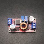 XL4015E High Current 5A Stepdown 4-35V to 1.25-32V 5A โมดูลสเตปดาวน์แปลงไฟจาก 4-35V เป็น 1.25-32V กระแสสูงสุด 5A