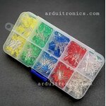 LED Set 3mm 5mm สีแดง เขียว น้ำเงิน เหลือง ขาว LED 300 หลอดต่อเซ็ต