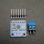 MAX98357 Amplifier Breakout Interface I2S Class D Module For ESP32 Raspberry Pi (แบบยังไม่ได้บัดกรี) PCB สีน้ำเงิน
