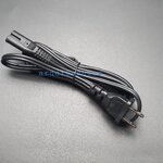 (1เส้น) สายไฟ AC 2ร่อง 20AWGx2C ยาว 1.5m ใส้ทองแดงแท้