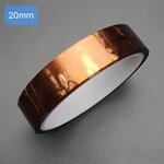 เทปฟิล์มกันความร้อน กันไฟฟ้าสถิตย์ Heat Resistance Tape Size 20 mm