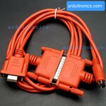 SC-09 SC09 FX Series PLC Programming Cable ขนาด 2 เมตร สีแดง