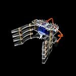 Acrylic Robot Gripper (Symmetrical Grabber) - สินค้าไม่รวม Motor