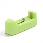 Lithium Battery Charger 18650/14500/10440/CR123A ที่ชาร์จถ่าน Li-ion แบบอเนกประสงค์ 1 ช่องสีเขียว