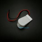 Battery Box รางถ่านกระดุม CR2032 สีขาว ใส่ได้ 2 ก้อน 6V (ก้อนละ 3V) พร้อมสวิตช์