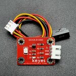 GUVA-S12SD เซ็นเซอร์วัดความเข้มของแสง UV Sensor Module S12SD for Arduino Anti-Reverse-Plug With 3P Cable PCB สีแดง