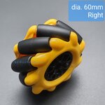 Mecanum Wheel 60mm [Right] Omni-directional Smart Robot Car