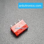Screw Terminal Block 3 Pin Connector 5mm Pitch (Red) คอนเน็คเตอร์แบบสกรูหมุน 3 ขา สีแดง ระยะห่างระหว่างขา 5 มม. (จำนวน 1 ชิ้น)