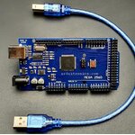 Arduino MEGA 2560 R3 รุ่นใช้ชิป CH340 (แถมสาย USB)