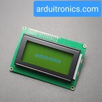 LCD 1604A Module 16x4 (Yellow Backlight)