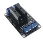 2 Channel 5V Solid State Relay (SSR) Low Level Trigger with Fuse 250V 2A