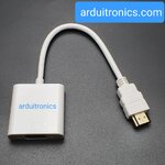 HDMI to VGA Cable (ยาว 25 cm)