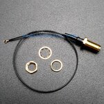 SMA Female (Outer Screw Inner Needle) to IPEX IPEX-4 Adapter Cable (WiFi / GSM / 3G / 4G / GPS) ยาว 20cm